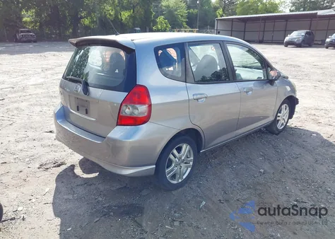 2008 Honda Fit Sport из США, поврежденный, VIN JHMGD386X8S023944